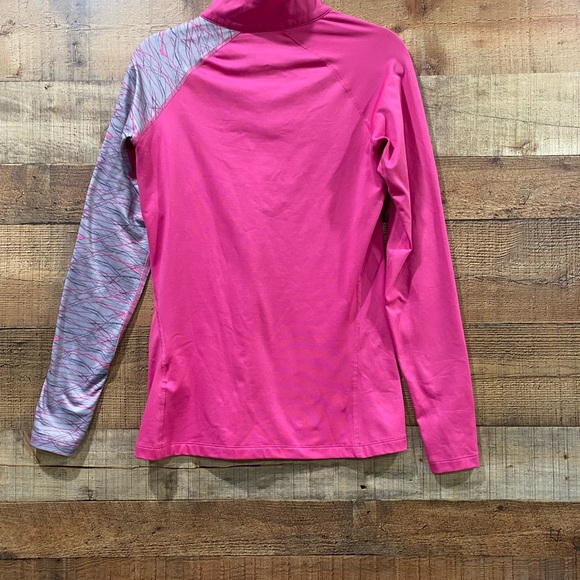 Nike ProCombat DriFit 1/2 Zip Fitted Compression Top Size Large - Picture 3 of 4